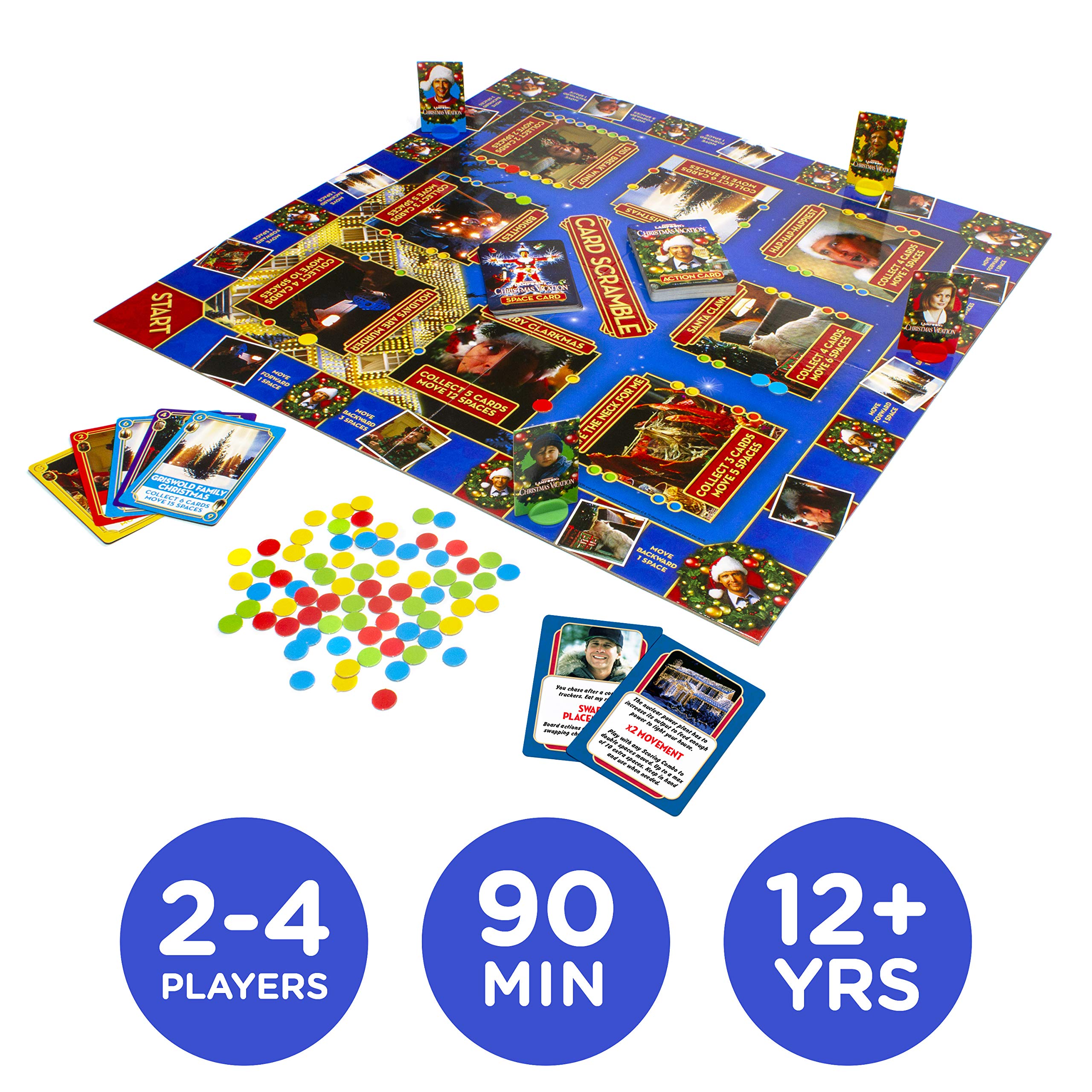 Amazon.com: Herrschners® National Lampoons Christmas Vacation - Card  Scramble : Toys & Games