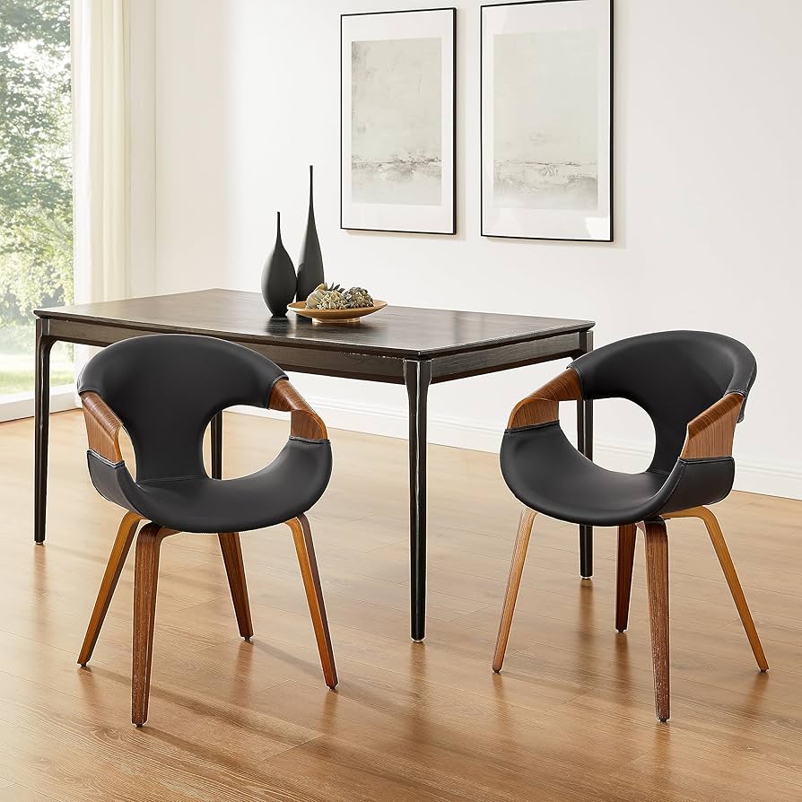 Amazon.com - Zouron Mid Century Modern Dining Chair, Faux