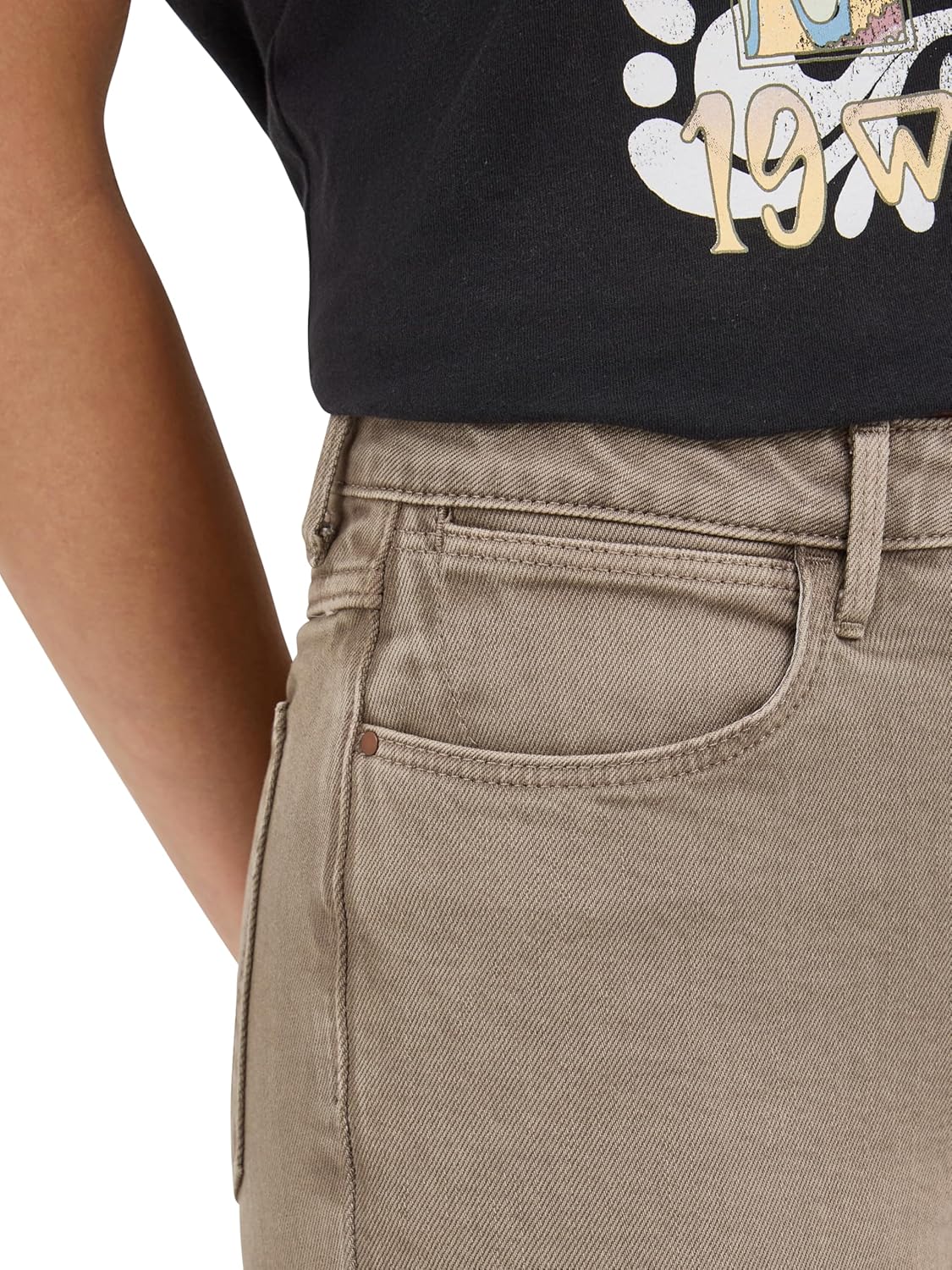 Wrangler Womens Women’s High Waisted Fierce Flare Jean