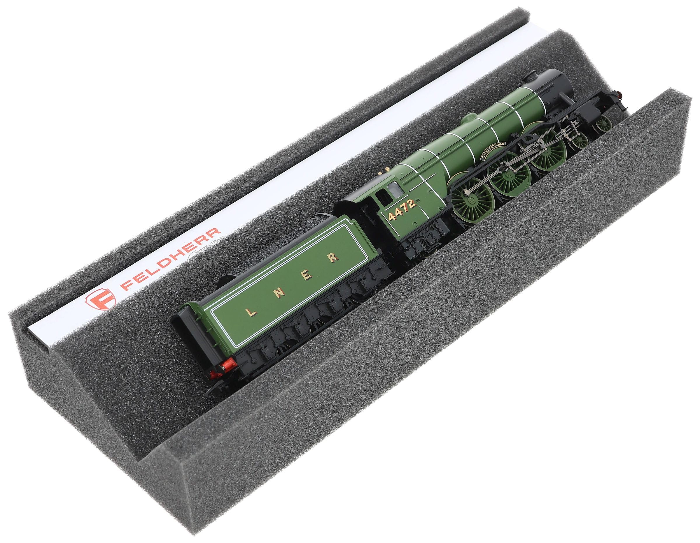 Feldherr Kit d'entretien pour locomotives et Trains avec Bande magnétique, Mousse PU, 360x130x55 mm - Modélisme ferroviaire à l'échelle 00, H0