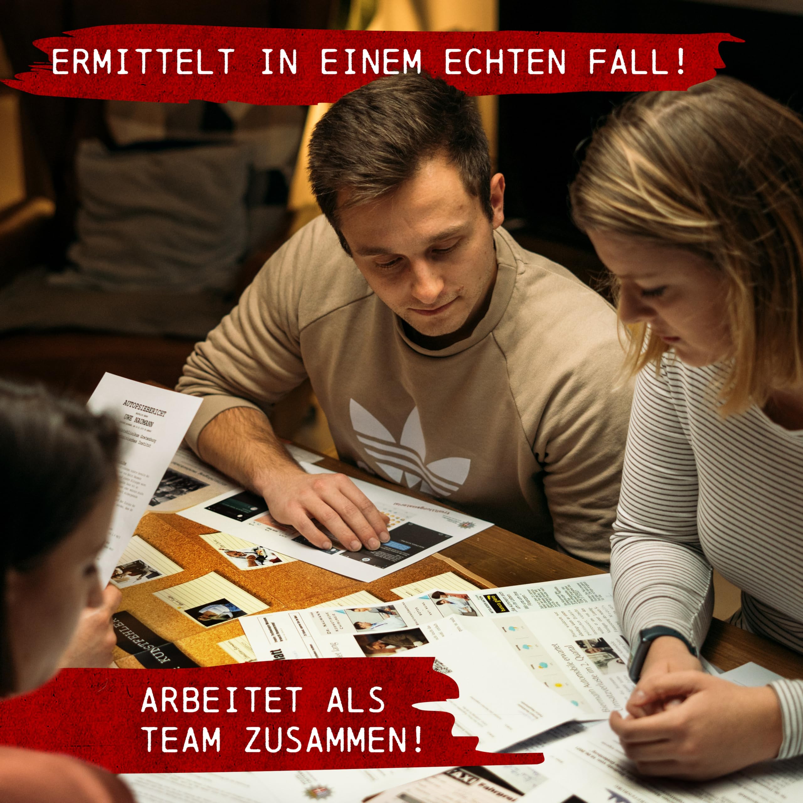 CRIMECASES Krimispiel-Bundle: Tatort Kunstfehler, Tonstudio & Traumschiff | 3 spannende Fälle in einem Set, Cold Case Spiele für Erwachsene, Murder Mystery für 1-6 Personen, Perfekt für Krimiabende