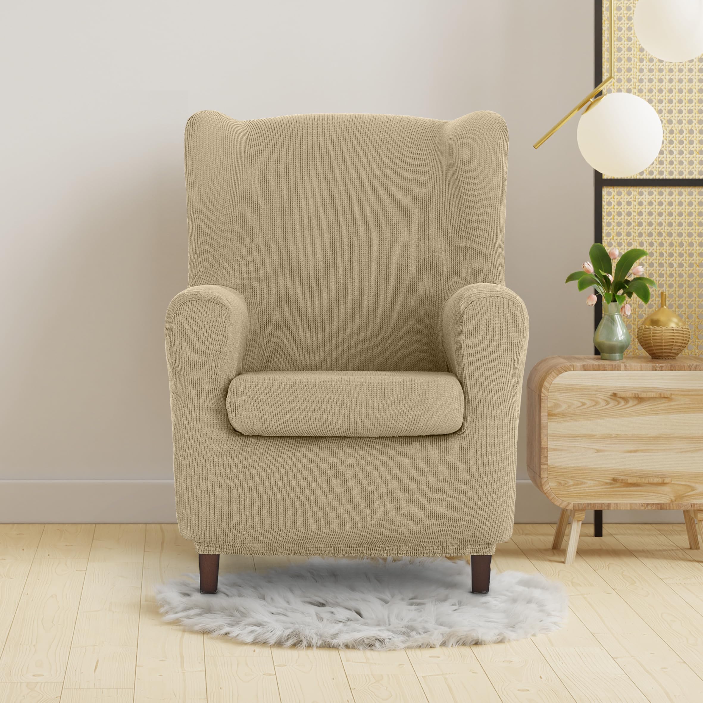 Eysa Poseidon Funda de sillón orejero elástica Color 01