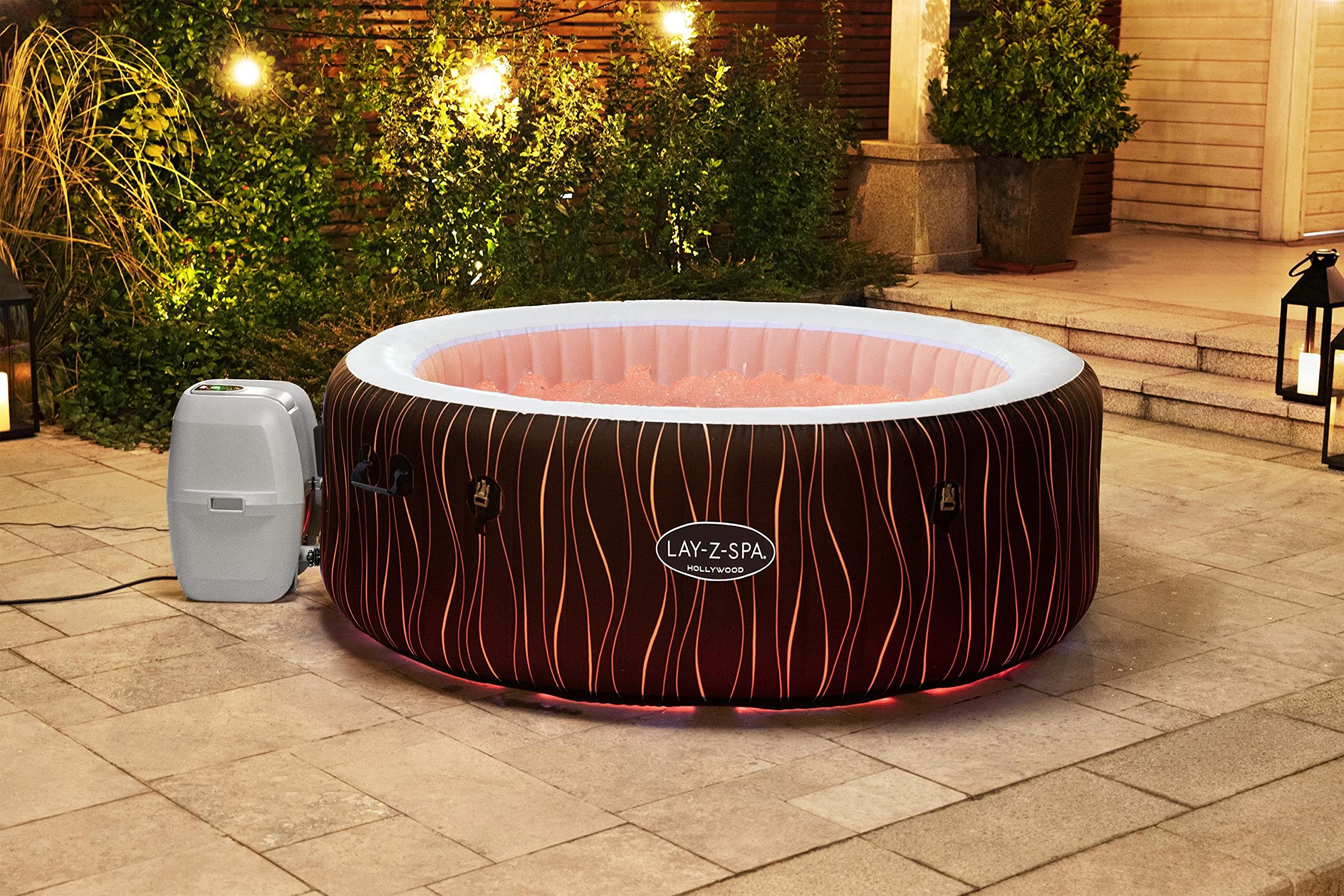 Bestway LAY-Z-SPA® Hollywood Airjet™ 196 x 66 cm, 4-6 personnes