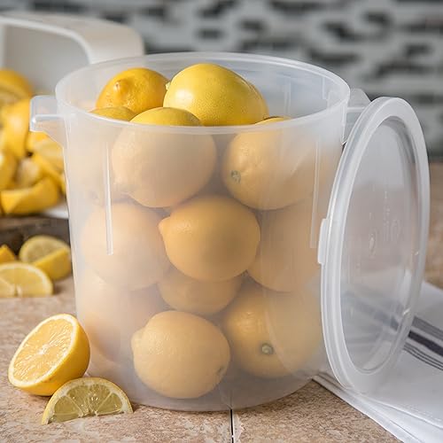 Miniatura 10 de Carlisle FoodService Products Storplus Contenedor de almacenamiento de alimentos para restaurantes, catering, cocinas, plástico, 12 cuartos de