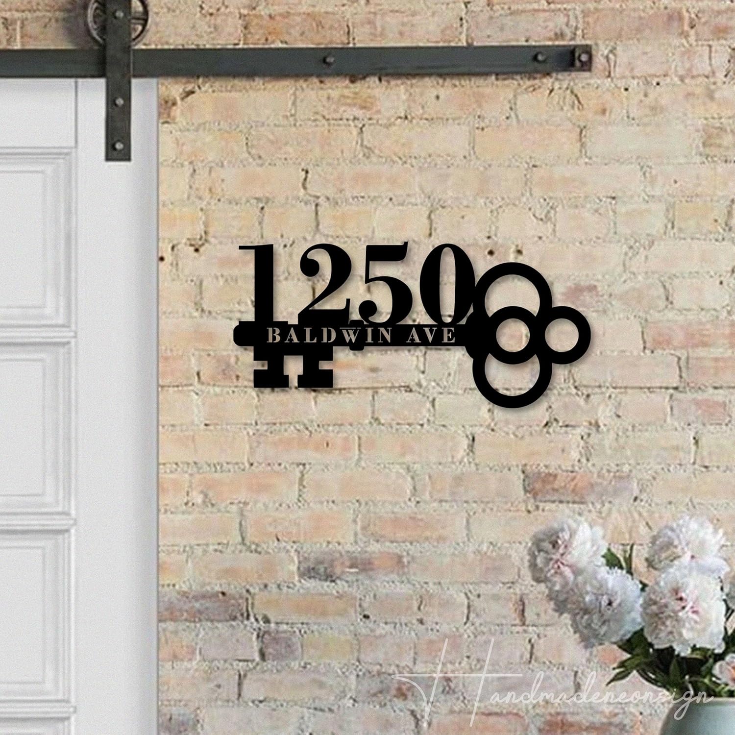 Large Bear House Address Stake Custom Name Bear Mountain House Number Sign Yard Metal Stake Outdoor for Lawn Cabin Decor New Home Gift Housewarming Decoration (Bear House)