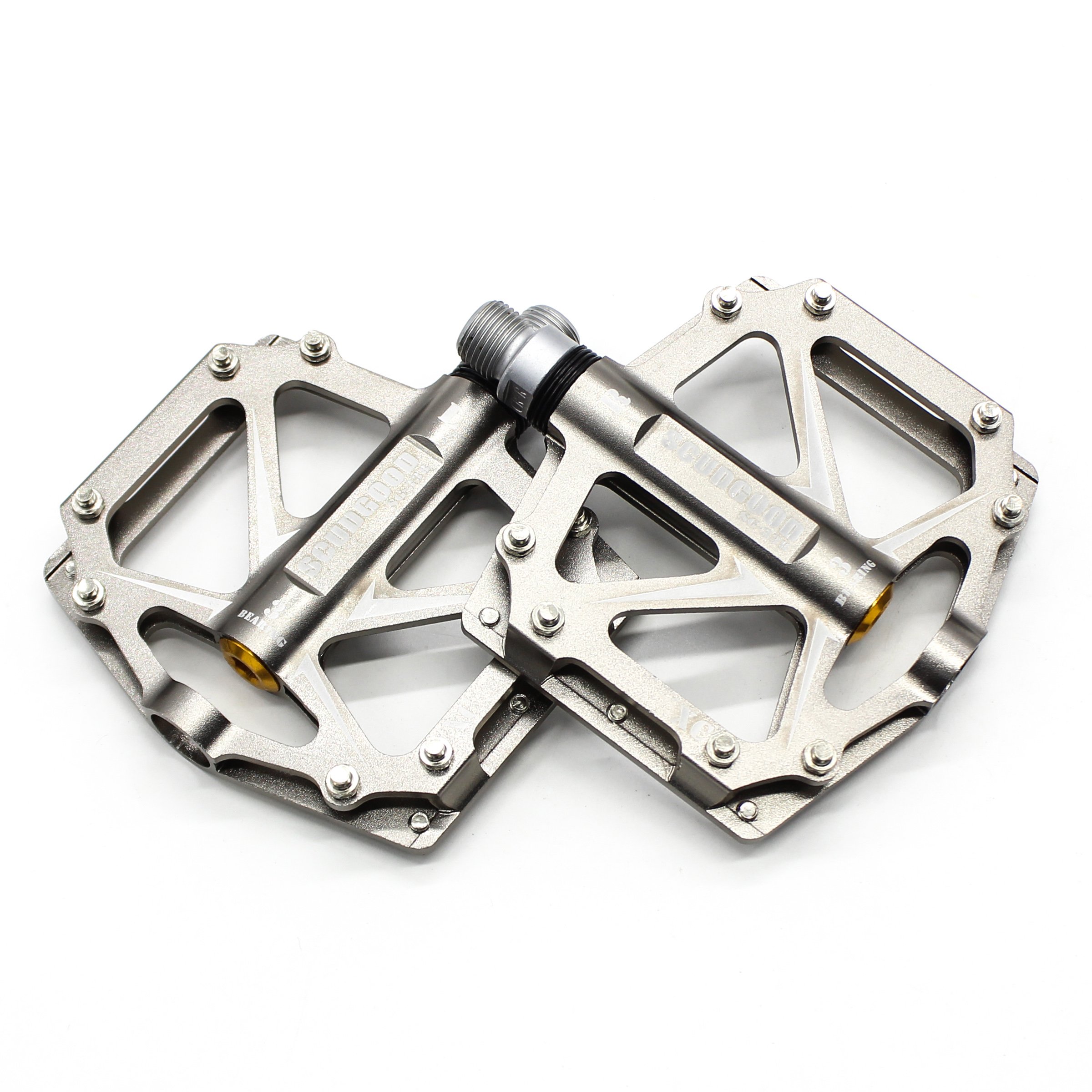 Wily Ultra-Light Aluminium Bicycle Pedals Non-Slip Pedals MTB/Mountain Bike/BMX Pedal/Sealed Bearings + Cr-Mo Axle