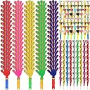 Party Noisemakers Set Bulk Includes Hand Clapper Noisemakers Glitter Fringed Paper Blowouts Musical Plastic Noisemakers Blowouts Horns Whistles for Kids Adults Fiesta Birthday Party Favor (224 Pcs) gallery image