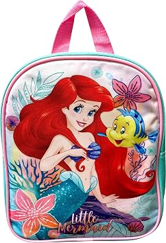 Disney/Marvel Kids Licensed 10" Mini Backpack Little Mermaid Ariel