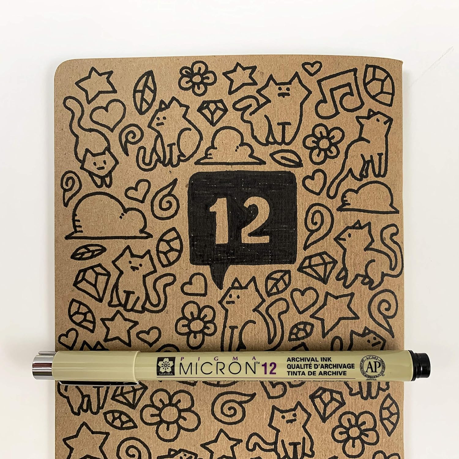 SAKURA Pigma Micron Black Ink Multi-tip Set, 6 Pack : Arts, Crafts & Sewing