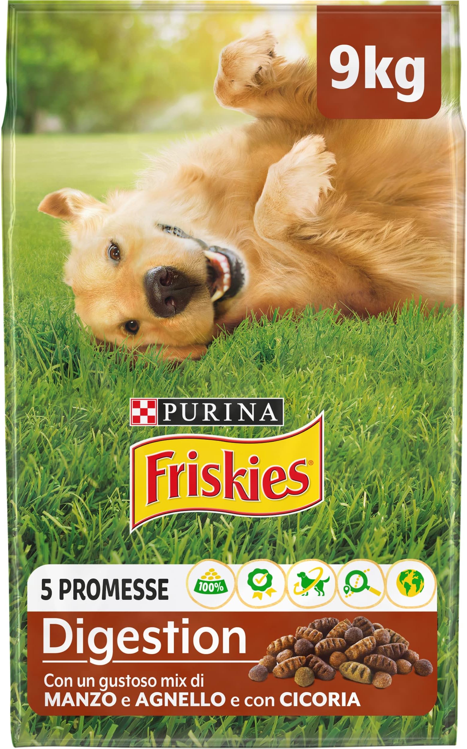 Friskies Purina Croccantini Hundefutter Für Erwachsene Hunde – 15 Kg Sack | Hochwertige Ernährung