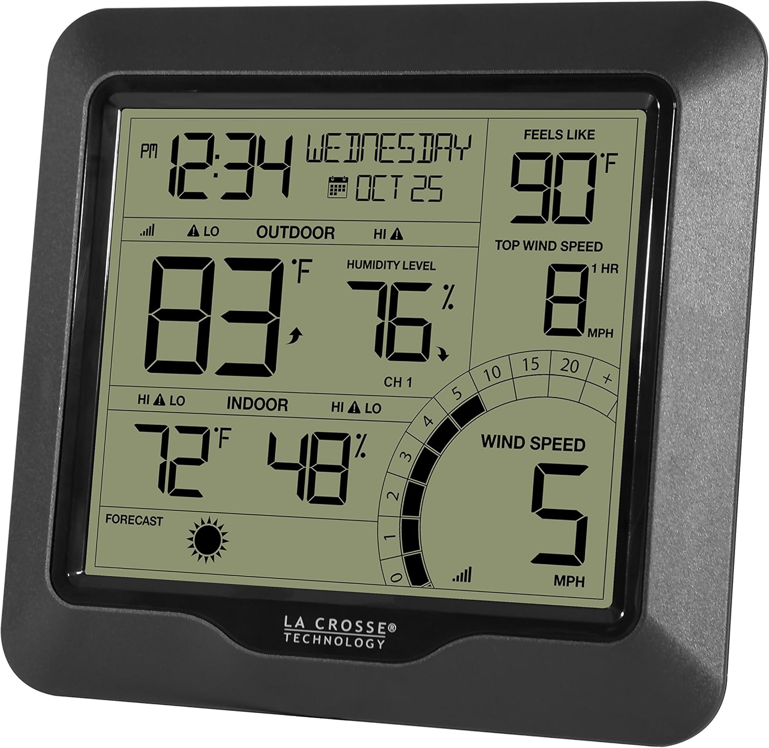 La Crosse Technology 327-1417BW Wind Speed Weather Station