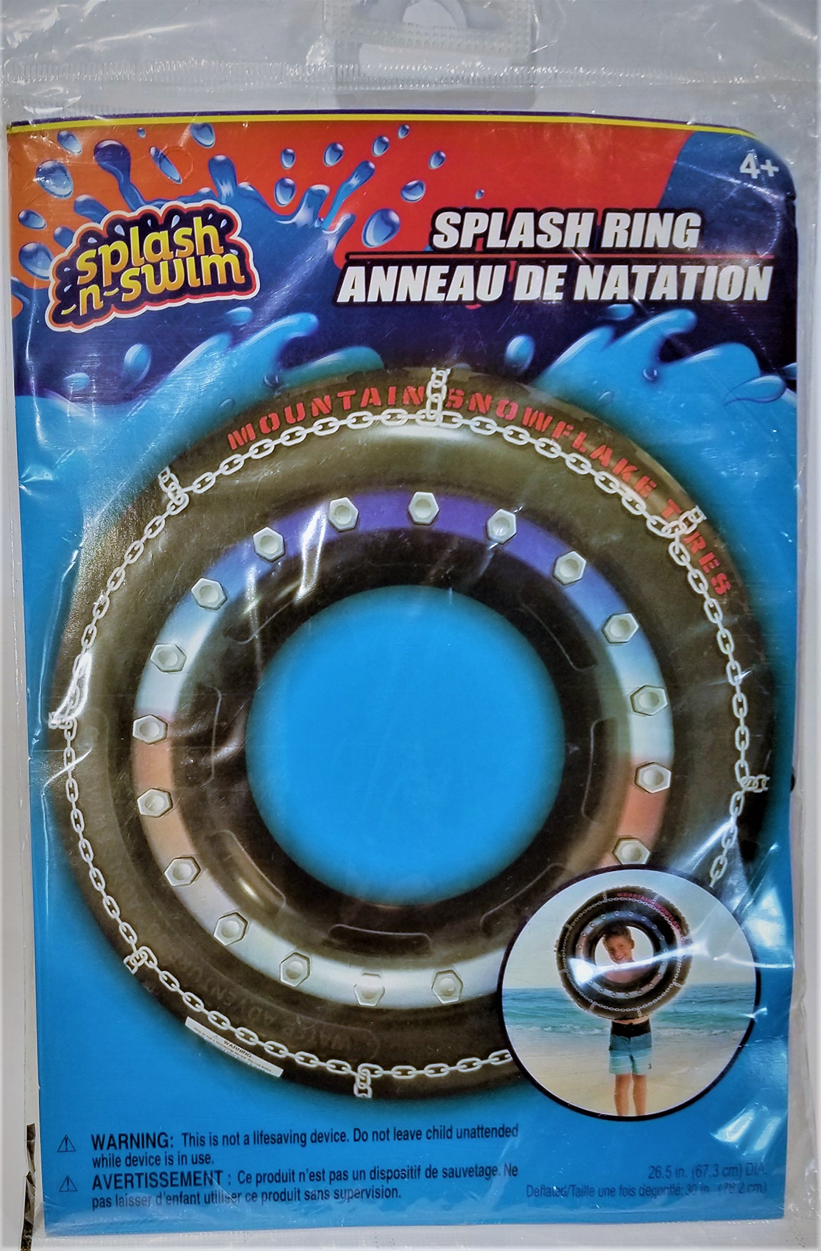 Splash-N-Swim Splash Ring, Mountain Snowflake Tires