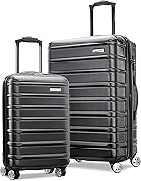 Vista 26 de Samsonite Omni 2 - Equipaje rígido extensible con ruedas giratorias, Plateado (Arctic Silver)
