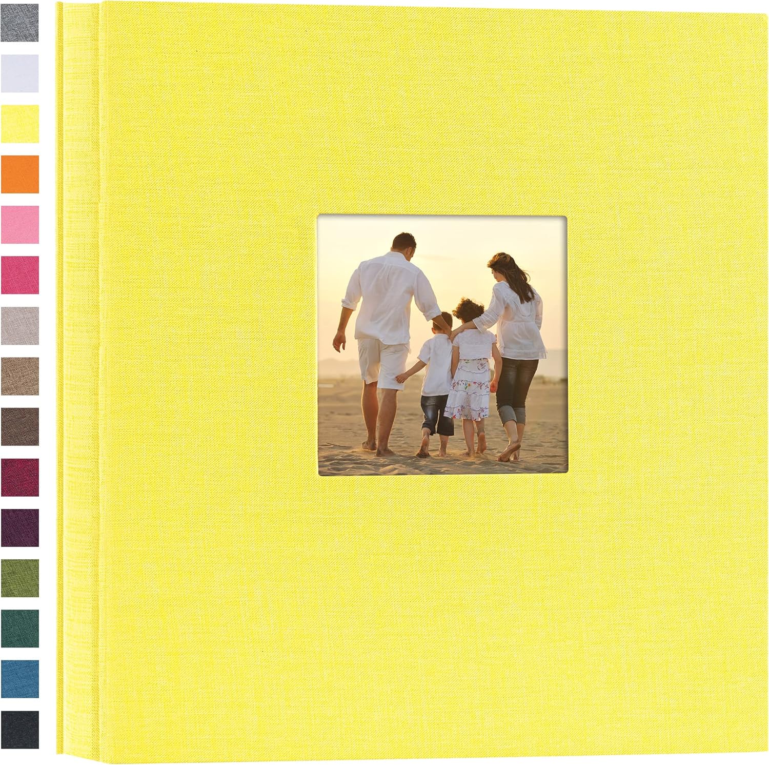 Potricher Linen Hardcover Photo Album, 1000 Pockets