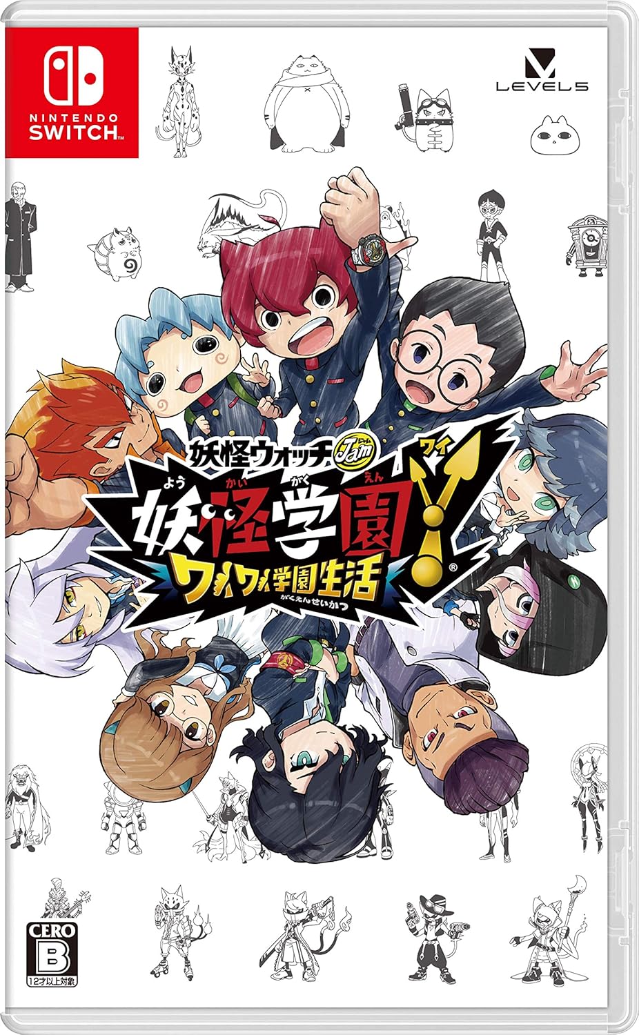 Yo-Kai Gakuen Y ~ Waiwai Gakuen Life ~ Switch (Non-US Version)