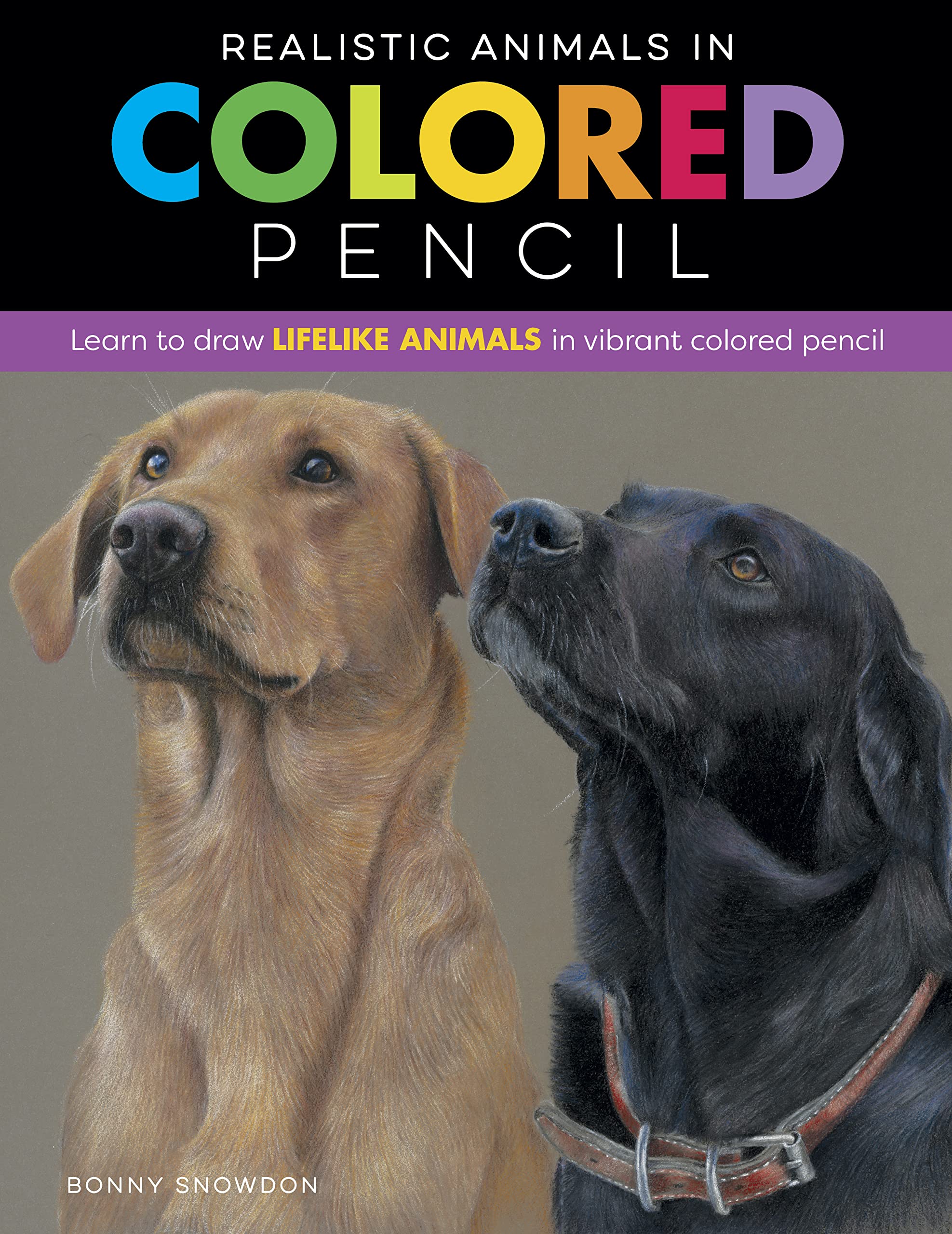 Realistic Animals in Colored Pencil: Learn to draw lifelike animals in vibrant colored pencil (Realistic Series) Paperback – 19 Oct. 2021