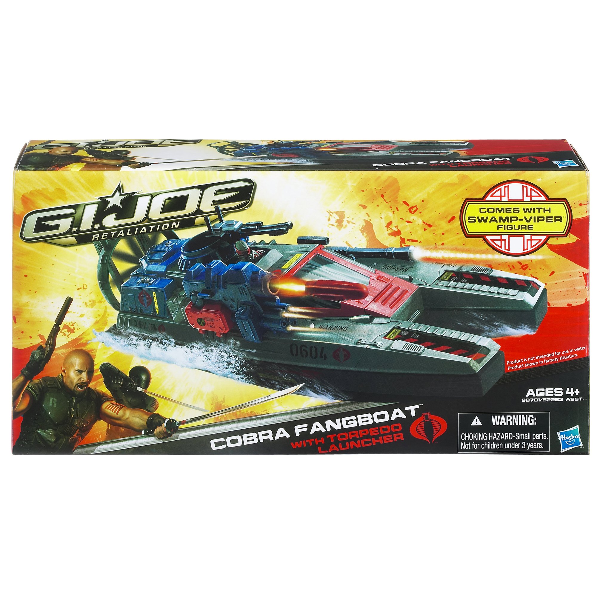 Amazon.com: G.I.Joe Retaliation Cobra Fang Boat Vehicle