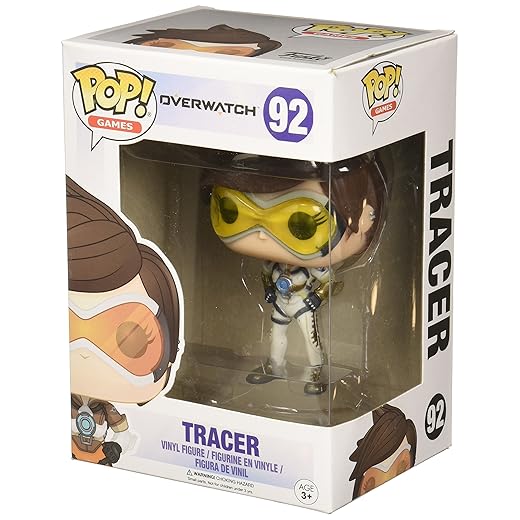 Funko Overwatch - Tracer (Posh) Pop! Vinyl Figure, Multi