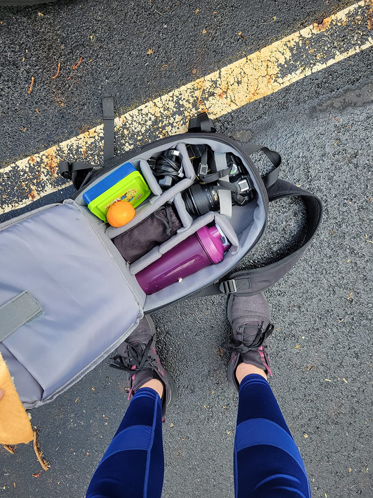 caden camera bag for hiking