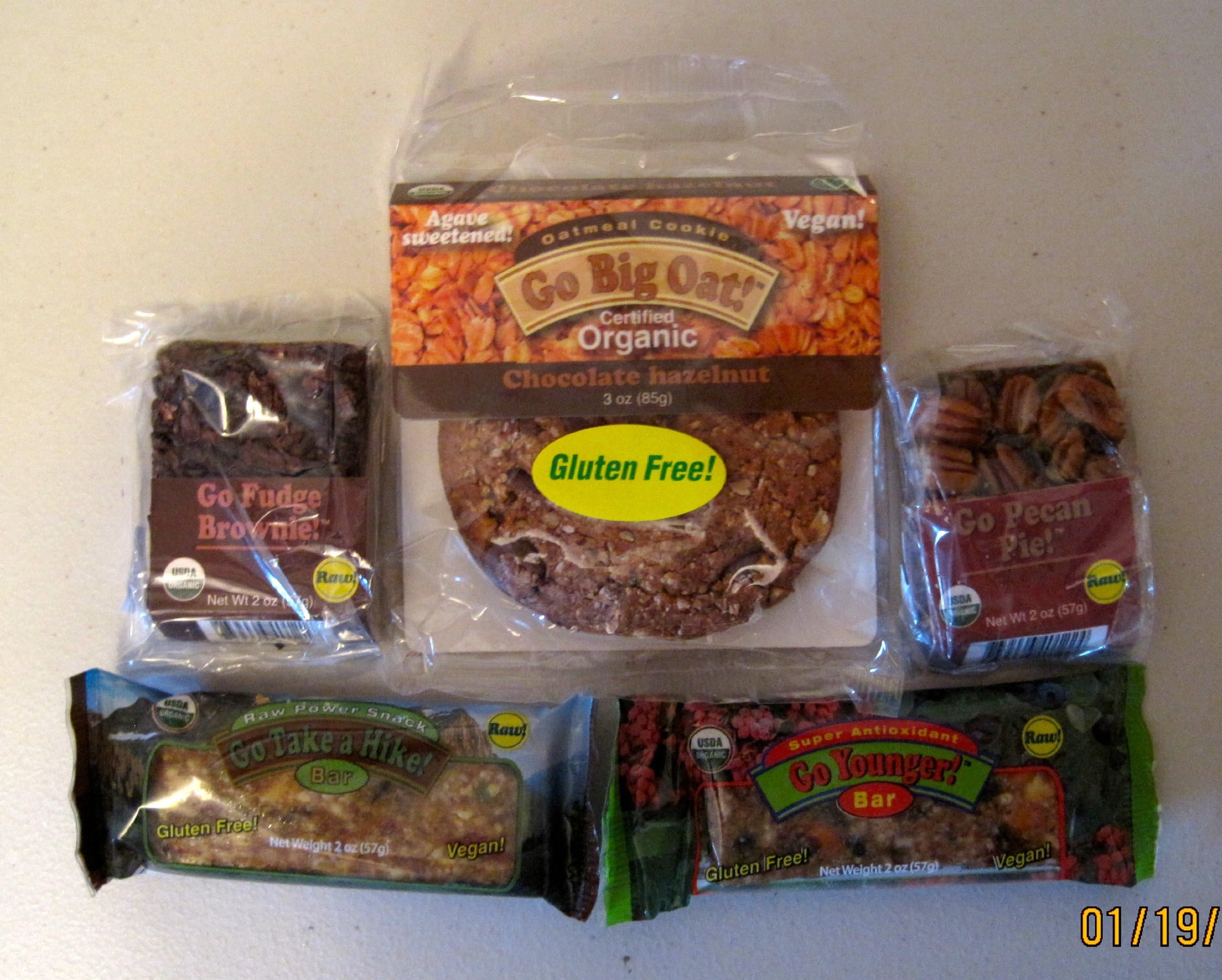 International Harvest Raw, Gluten Free, Vegan Food Bars/Snacks Combo- (5 Pack)