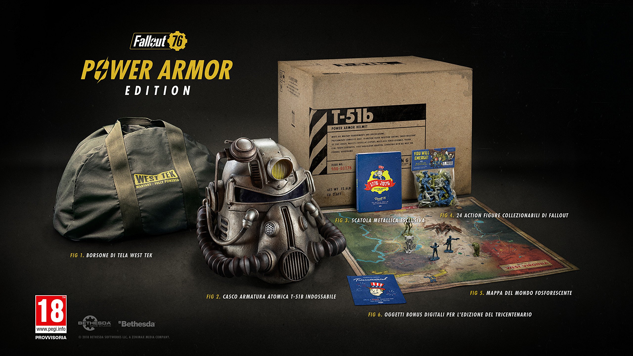 Fallout 76 Power Armor Edition PS4 Pegi Version Uncut : Amazon.de 