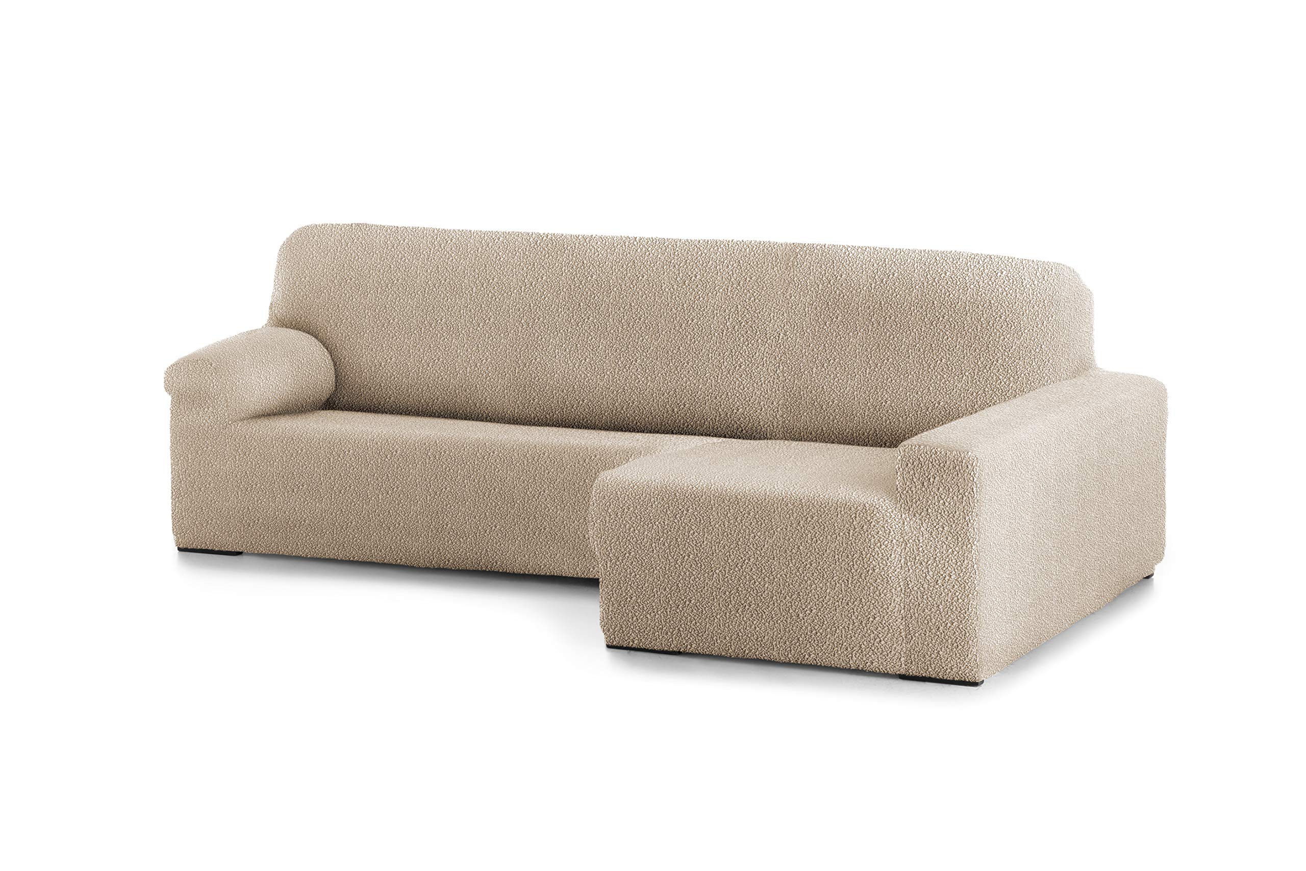 Eysa 3D Copridivano In Lycra Bi-Elastica - 2 Posti - Beige - Protezione E Rinnovo Per Divano