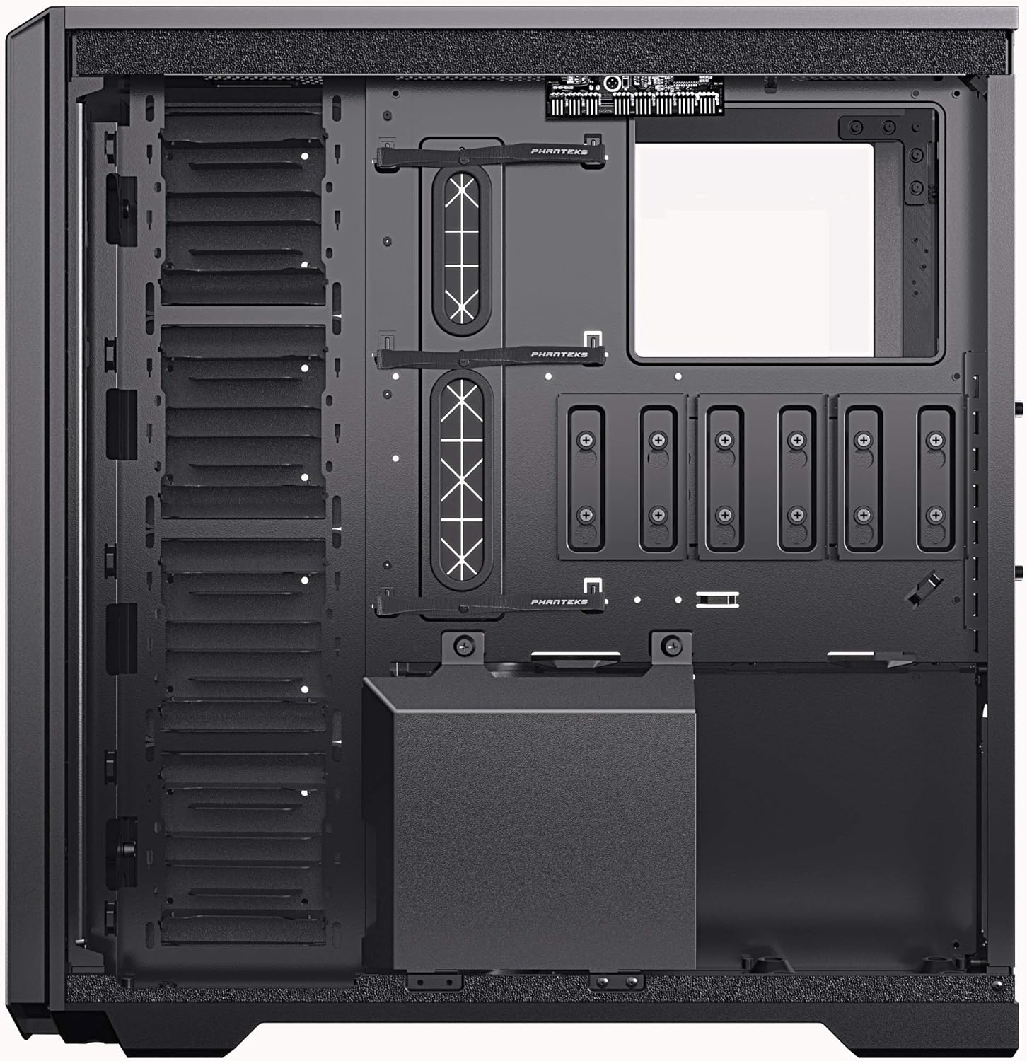 Grеаtеѕt Prоduсt Phanteks (PH-ES620PTG-DBK01) Enthoo Pro 2 Full Tower – High-Performance Fabric mesh, Tempered Glass, Dual System/PSU Support, Massive Storage, Digital-RGB Lighting, Black