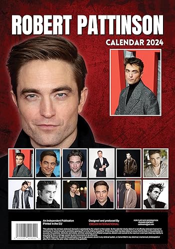 Miniatura 4 de Robert Pattinson Calendario 2024