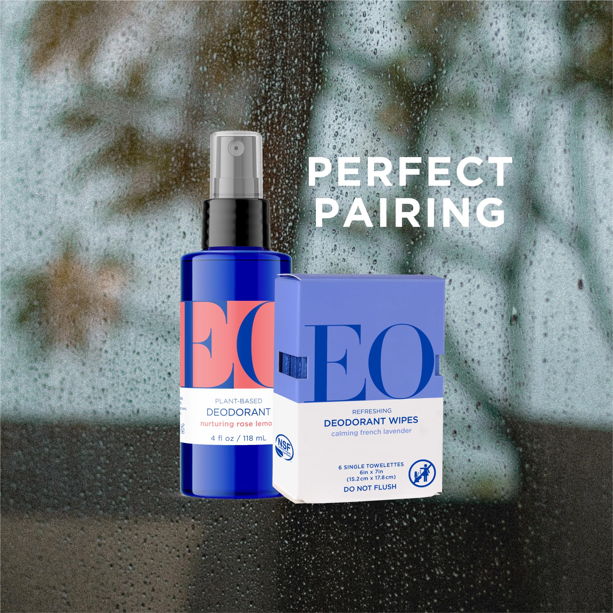 EO Organic Deodorant Spray with Essential Oils, 4 Fl Oz (Pack of 3)