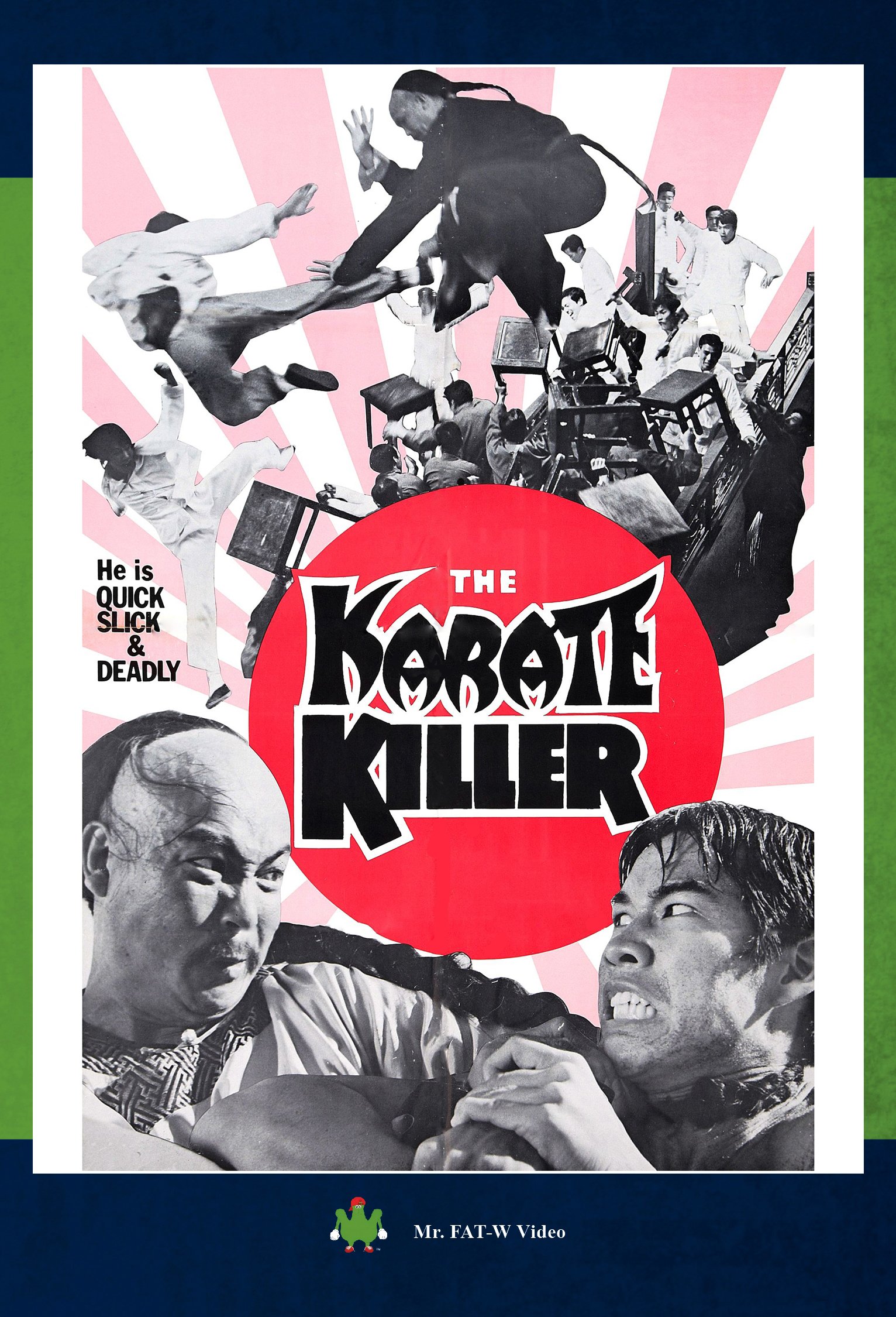 The Karate Killer DVD USA película de artes marciales importada en formato físico