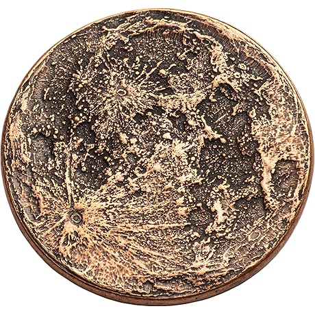 Copper Super Blood Moon Coin, 1.5" Collectible Coin