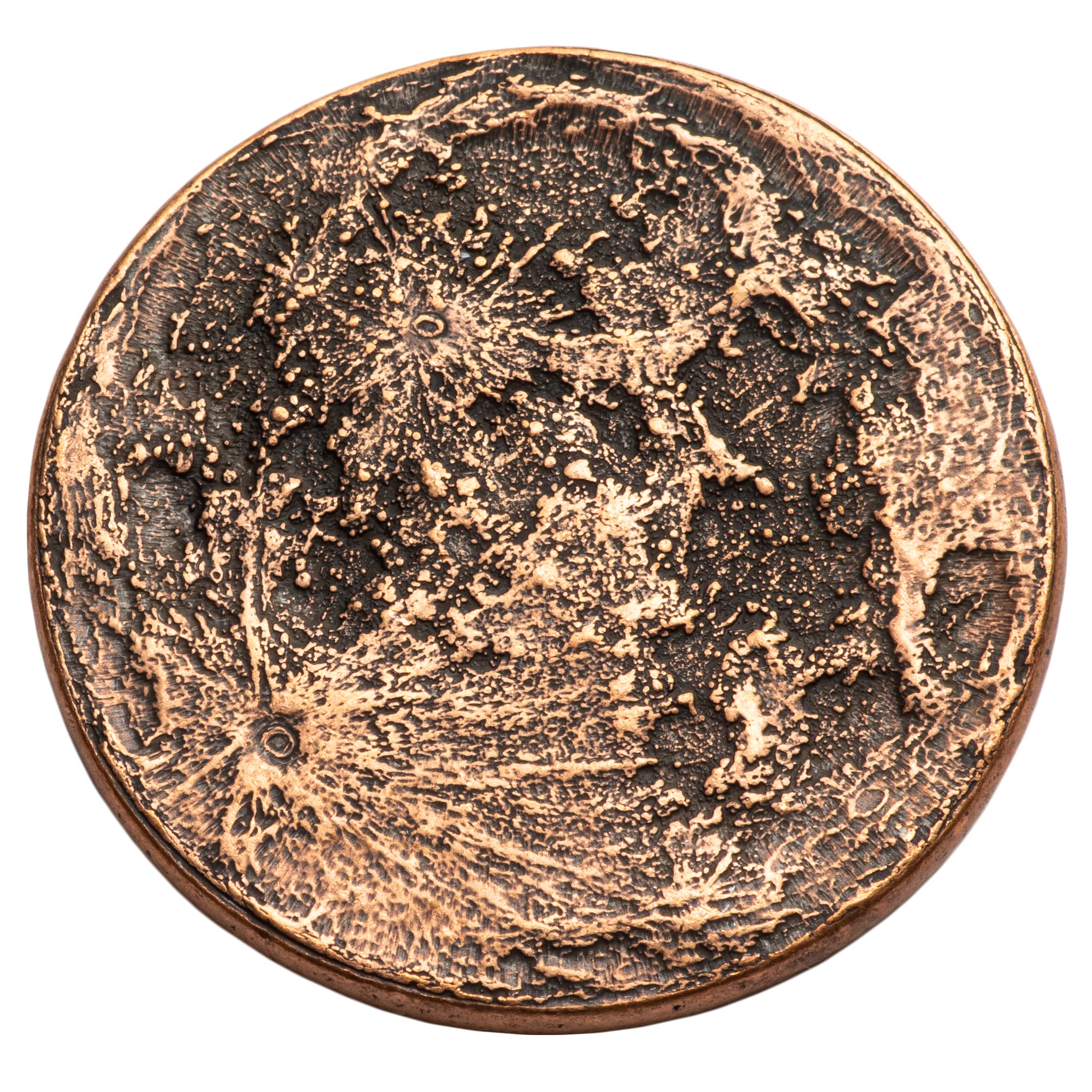 Blood Moon Copper Coin 1.5"