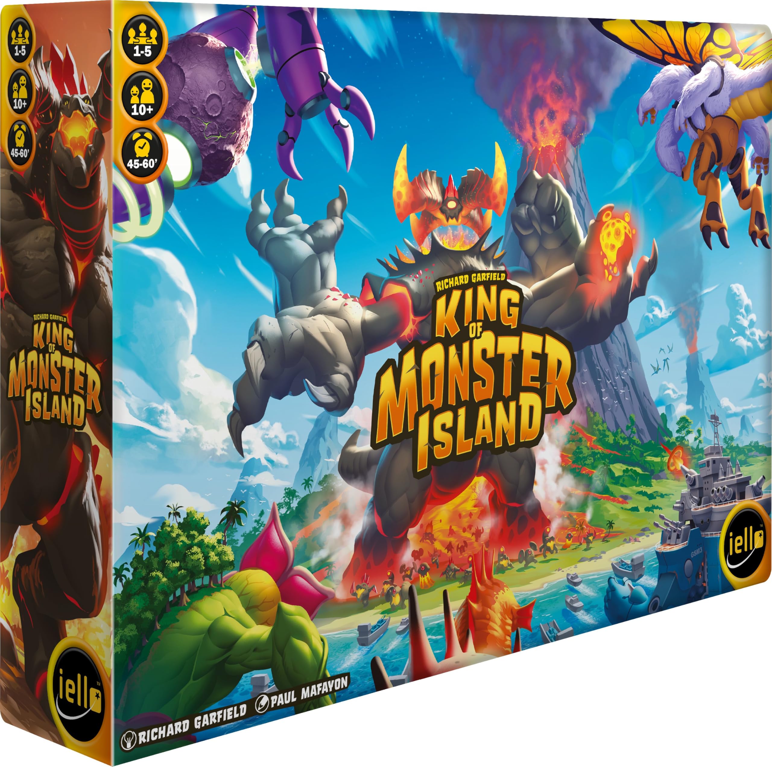 White Goblin Games gioco da tavolo strategia King of Monster Island