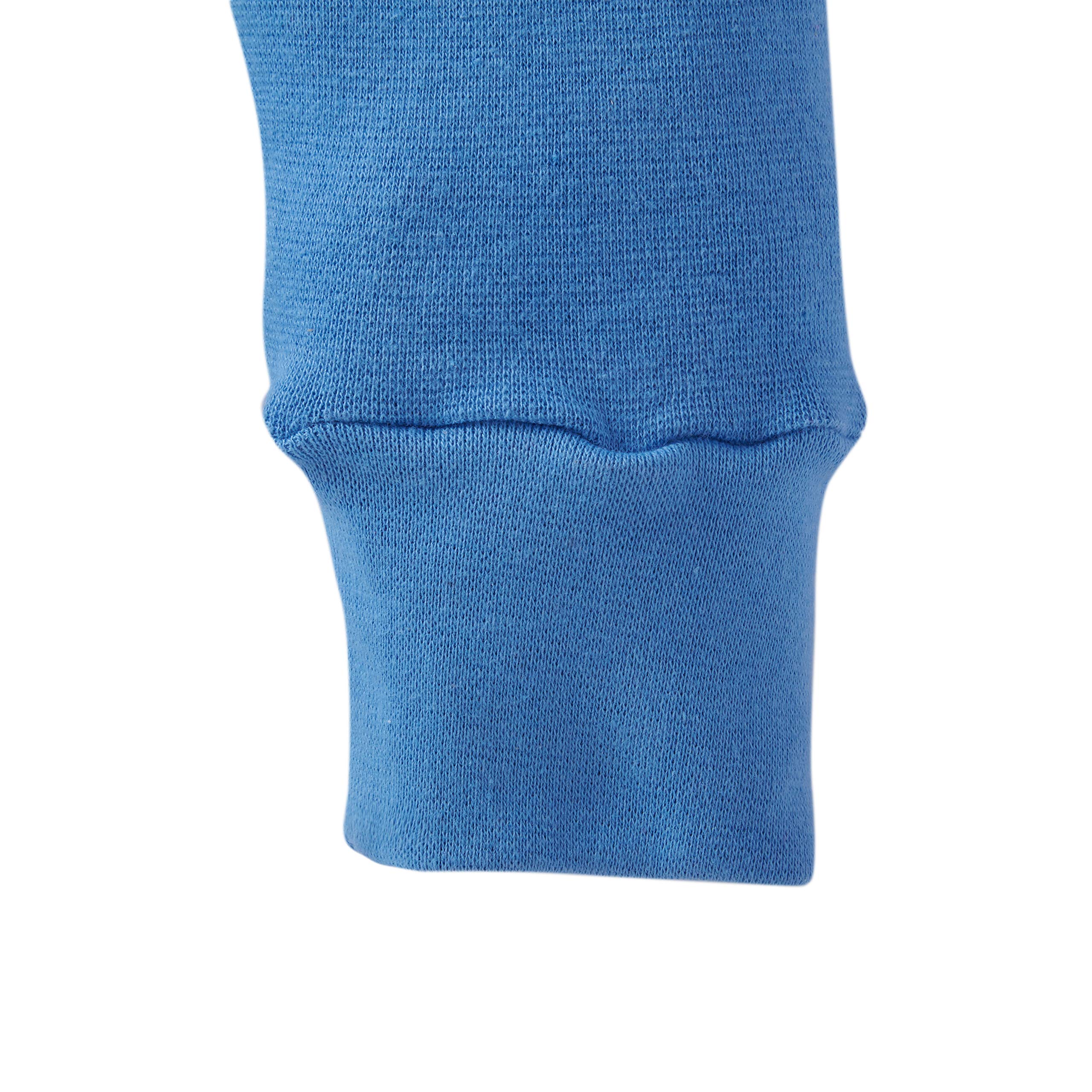 baby wish Kids Pajama Baby Pajamas Fitted Combo Set Pant Elastic Waist Newborn Baby Mid Rise Trackpant & Leggings 100% Cotton-Pack Of 3(Blue, 3-4 Years) 3