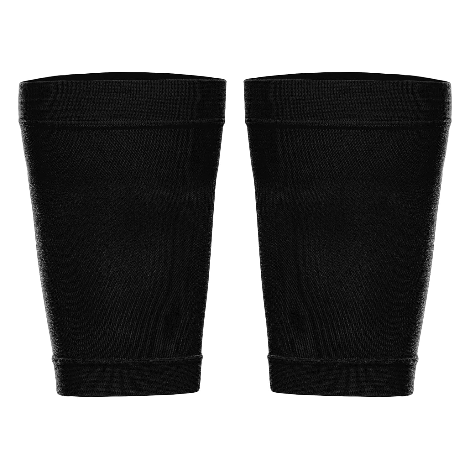 Thigh Compression Sleeves (1 Pair, Black L) Men, Women