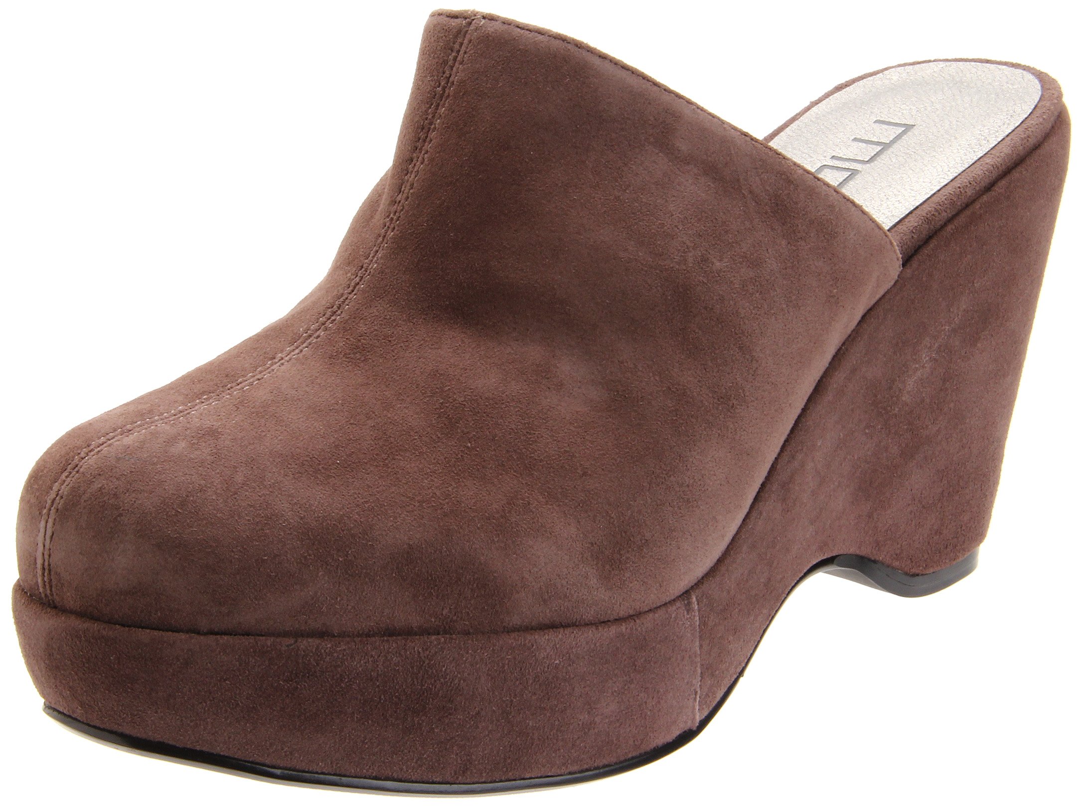 Women's Janae Clog, Dark Taupe Kid Suede, 8
