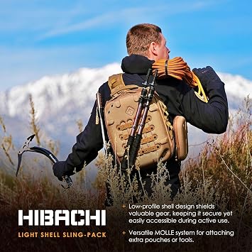 HAZARD 4 Hibachi: Light Shell Sling-Pack - Coyote , One Size