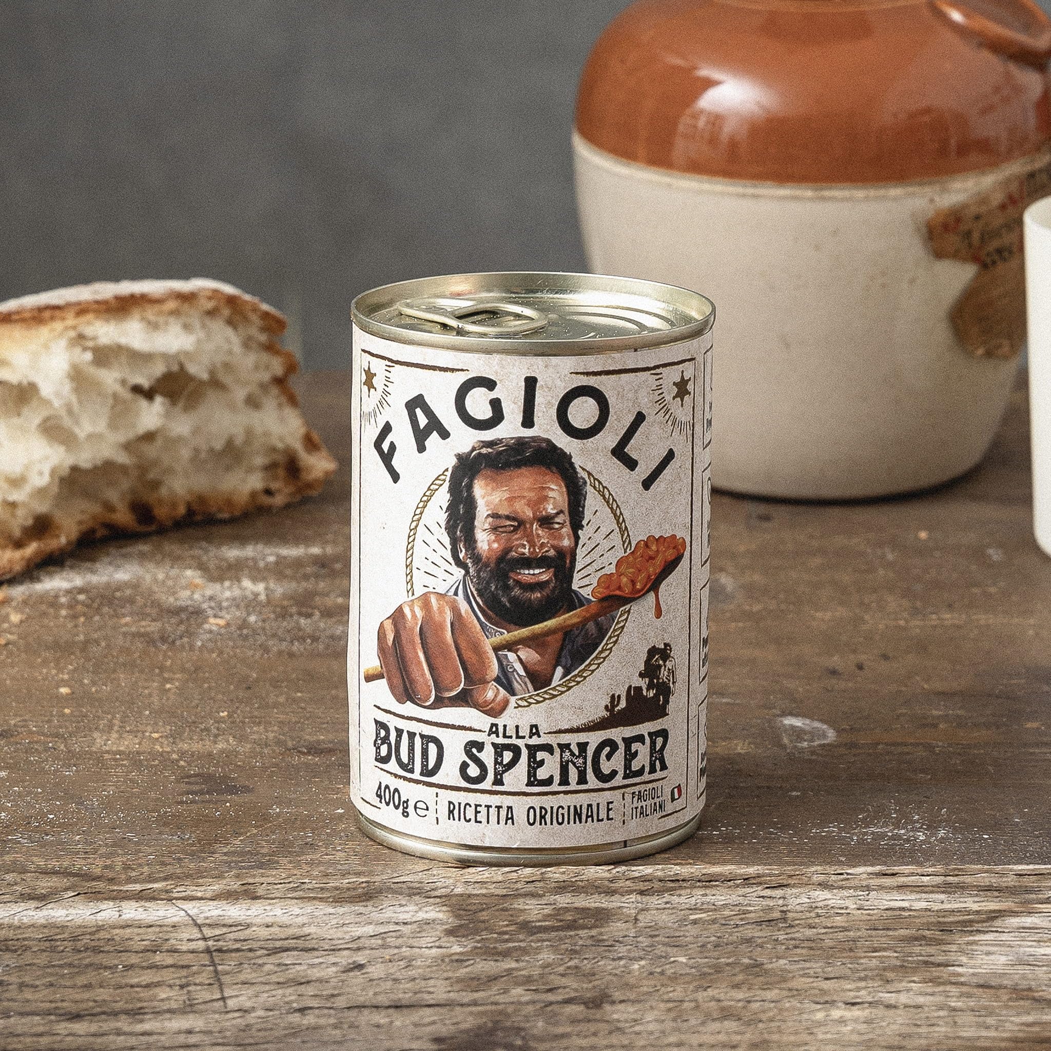 Fagioli alla Bud Spencer – Ricetta Originale (Vassoio da 12 Lattine da 400g)