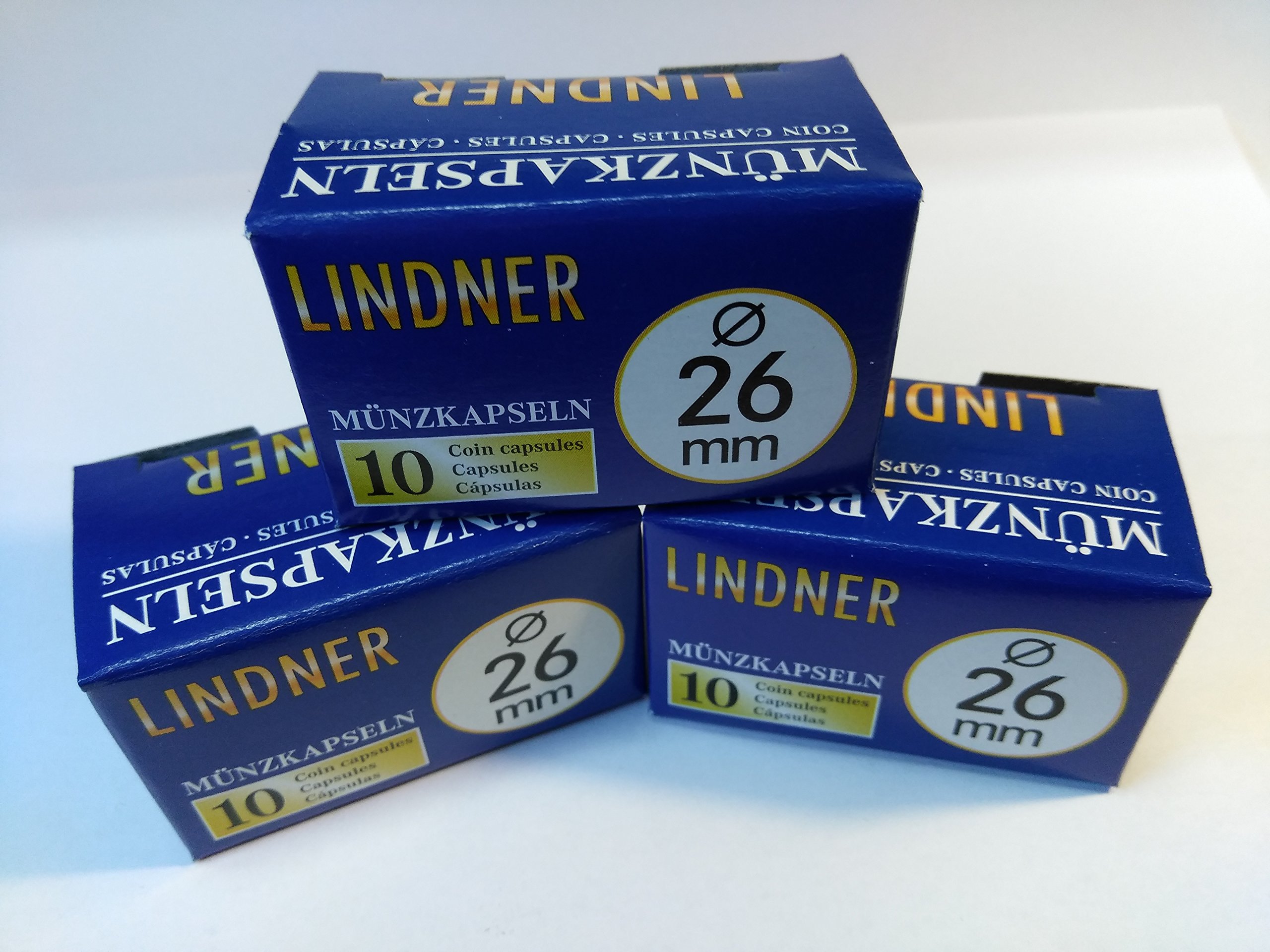 Lindner 2250014P - Cápsulas De Monedas (10 Unidades