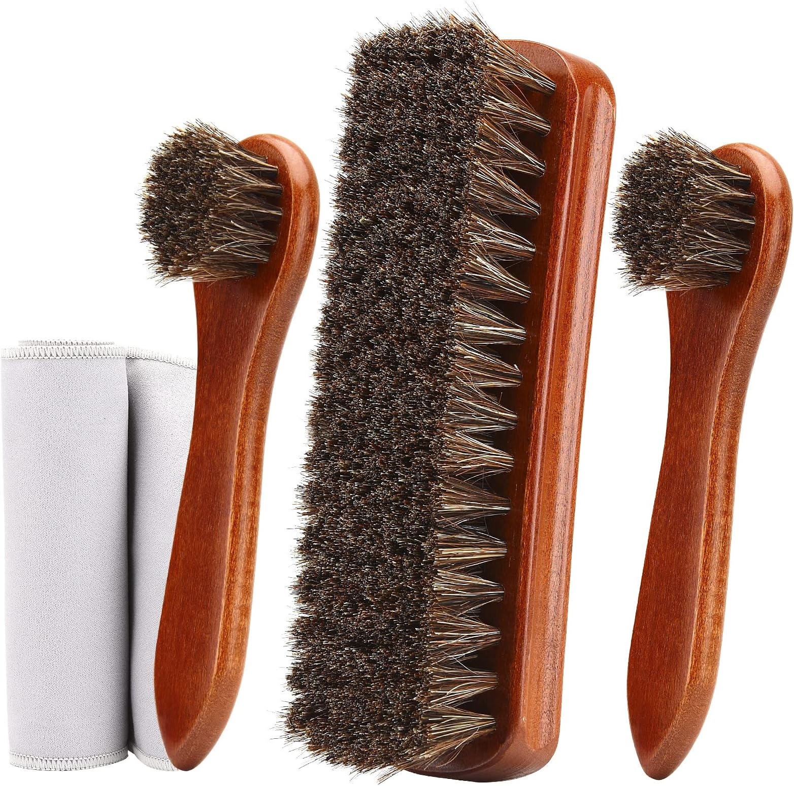Wellington horsehair shoe polishing brush Clearance