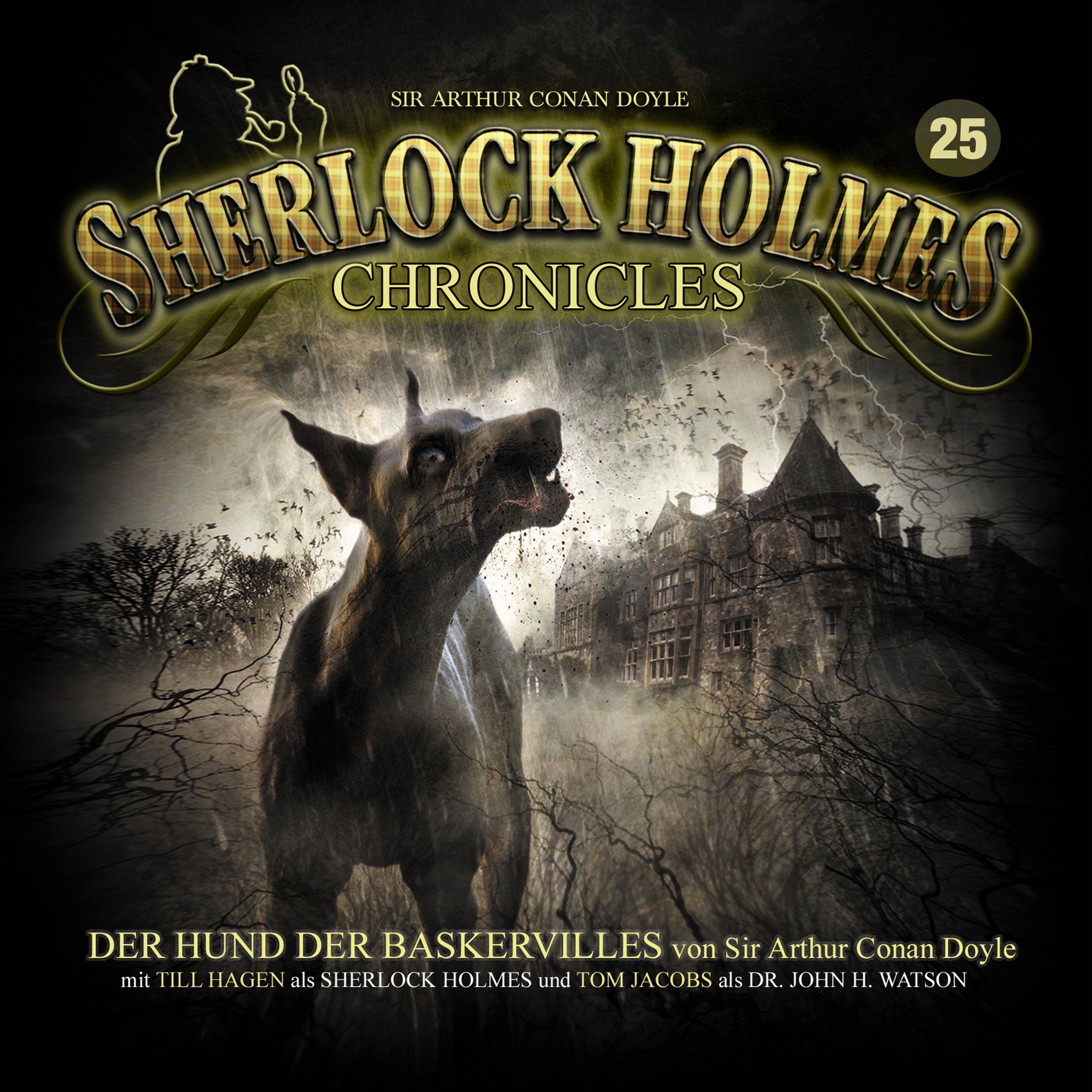 Cover art for Der Hund der Baskervilles