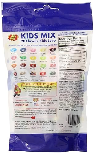 Miniatura 3 de Jelly Belly Kids Mix Jelly Beans 20 sabores aptos para niños 98 onzas