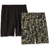 Amazon Essentials Pantaloncini Morbidi Tecnici ad Alte Prestazioni (Disponibili nelle)