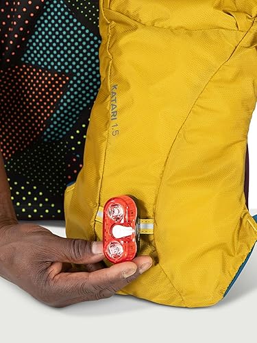 Miniatura 9 de Osprey Katari 1.5L Mochila de ciclismo para hombre con depósito hidráulico, color negro