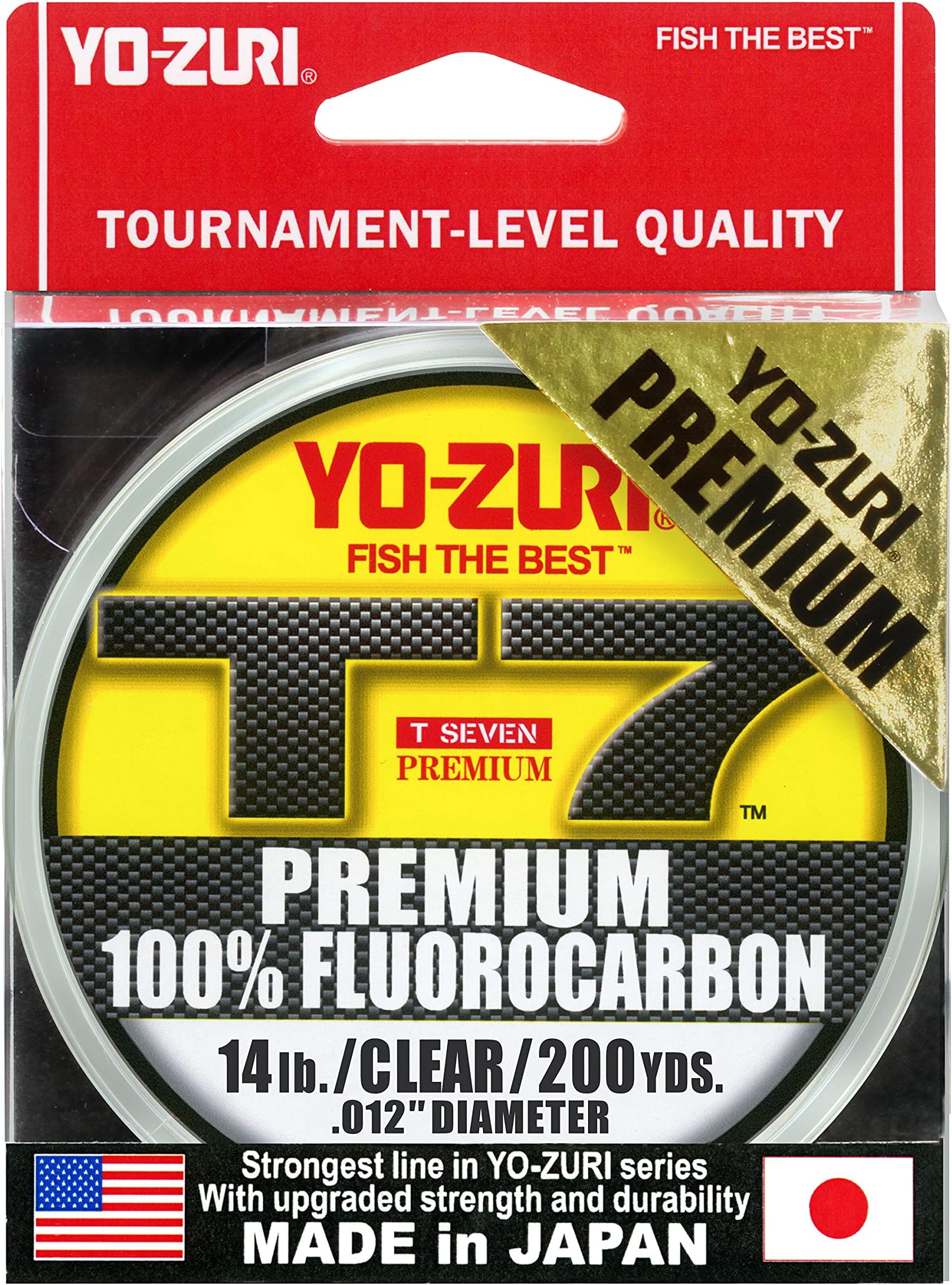 Yo-ZuriT7 Premium 200YDS 14Lbs (0.310mm)