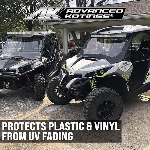 Miniatura 6 de Advanced Kotings - Spray de plástico para brillo y protección, protección UV de plástico y vinilo, alto brillo, repele la suciedad y el polvo para
