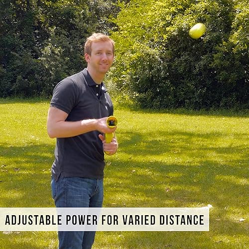 Miniatura 3 de Hyper Pet K9 Kannon K2 - Lanzador de pelotas, juguetes interactivos para perros (carga y lanzar pelotas de tenis para que los perros la atrapen) Los