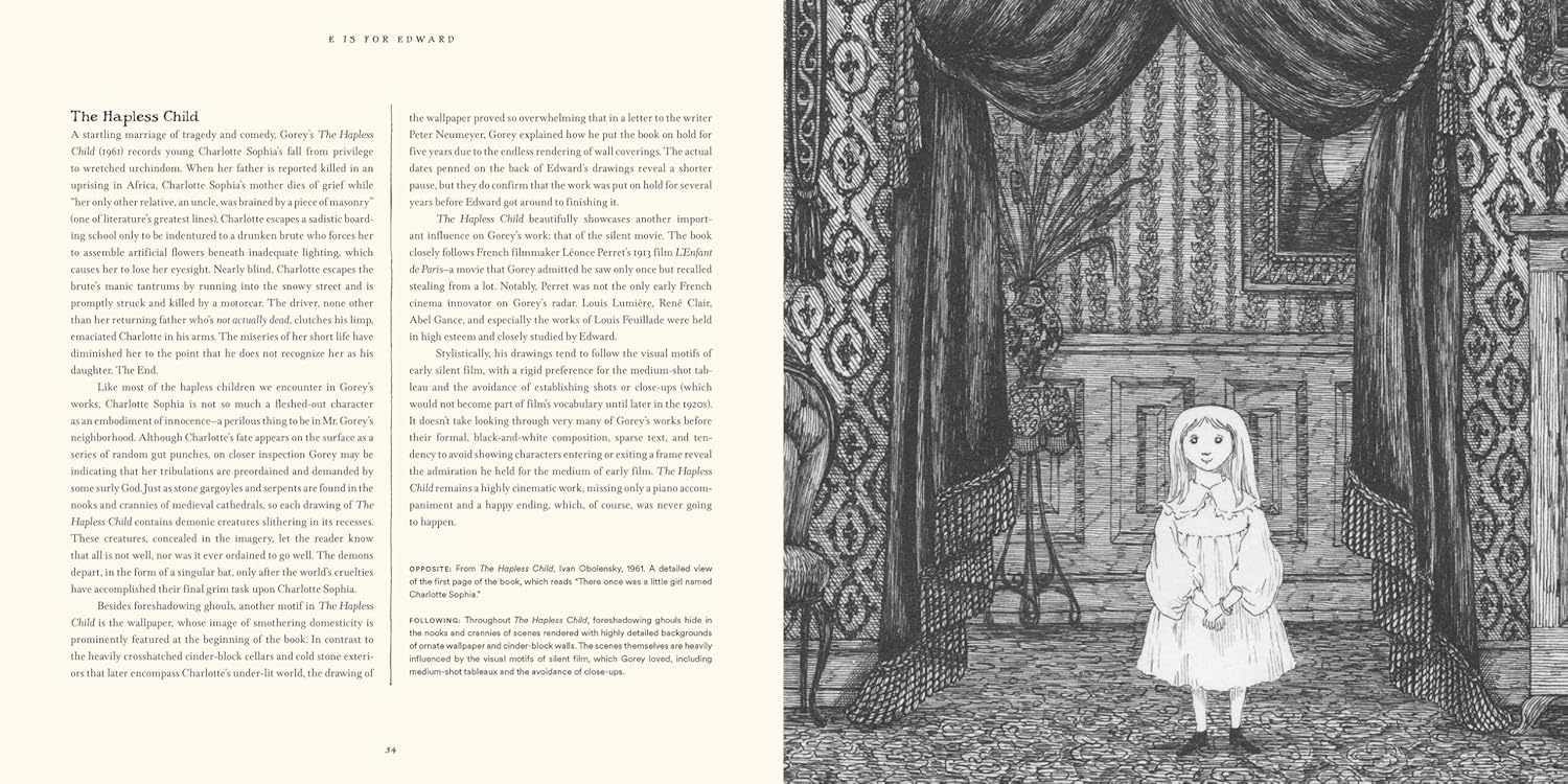 E Is for Edward: A Centennial Celebration of the Mischievous Mind of Edward Gorey      Hardcover – September 23, 2025