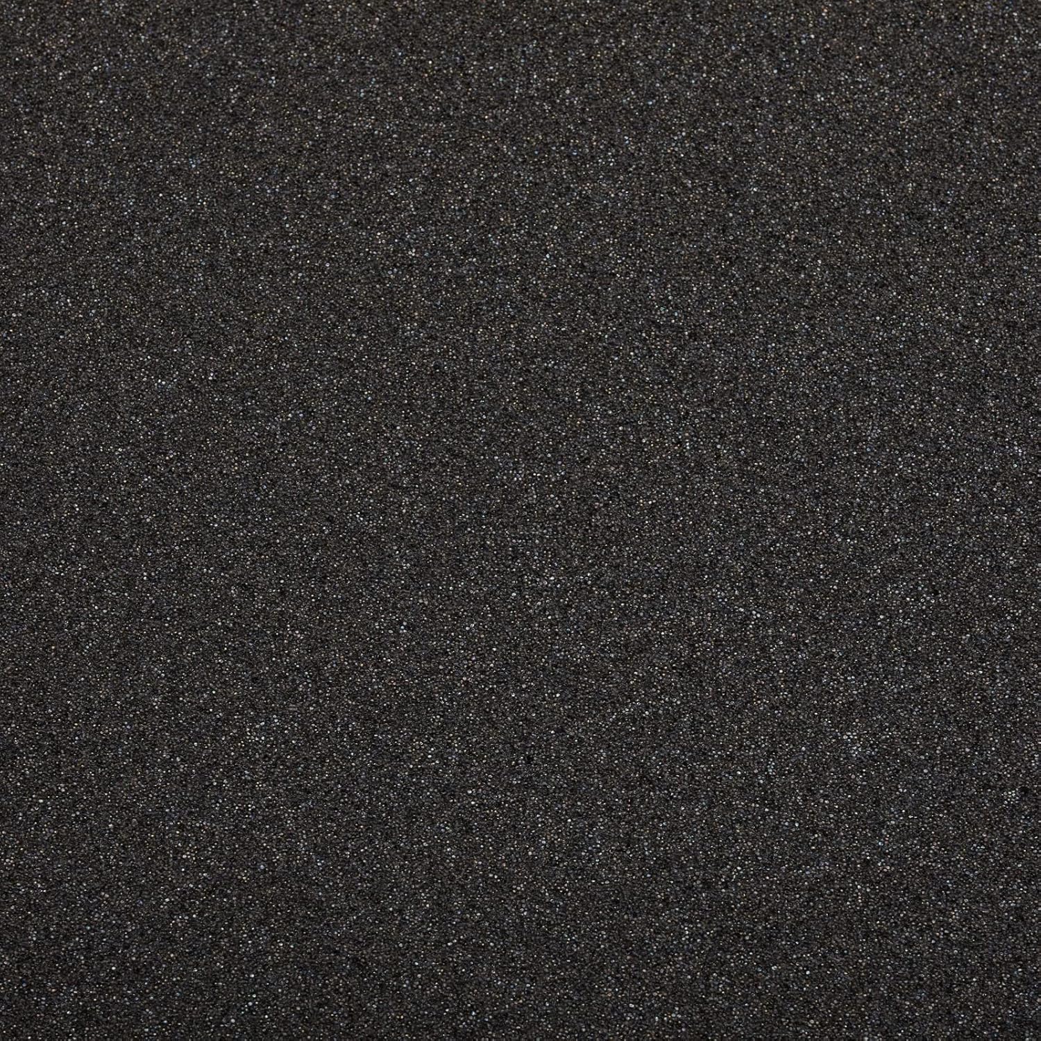 Okuna Outpost Black Foam Cushion Sheets - 16 x 12 x 2 in, Black, 2-Pack - High Density Polyurethane Foam Insert & Cuttable Padding - Toolbox Padding & Craft Inserts