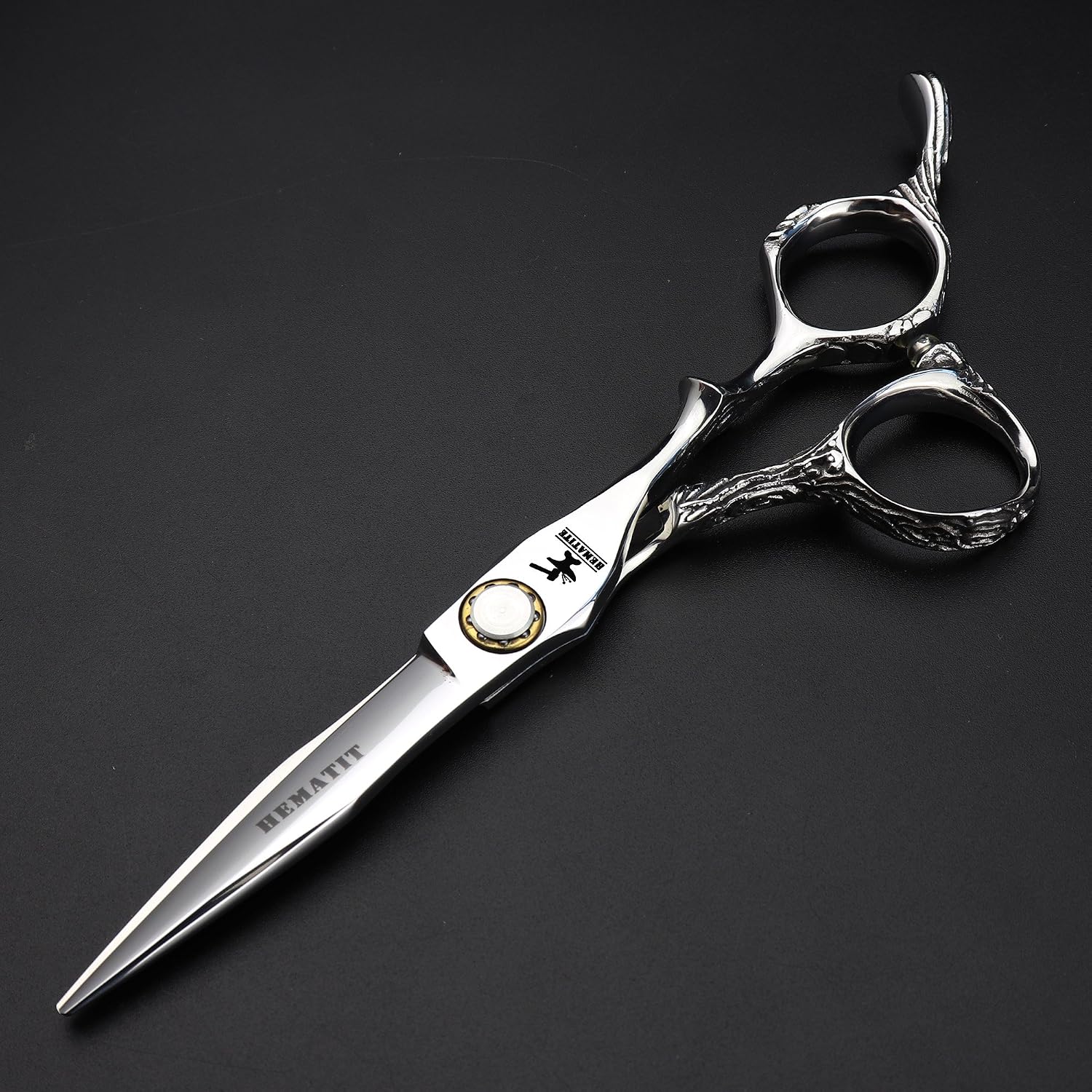 FOMALHAUT 6 inch Hairdressing Scissors, Handmade Professional Barber Scissors, Bearing Screws Hair Scissors